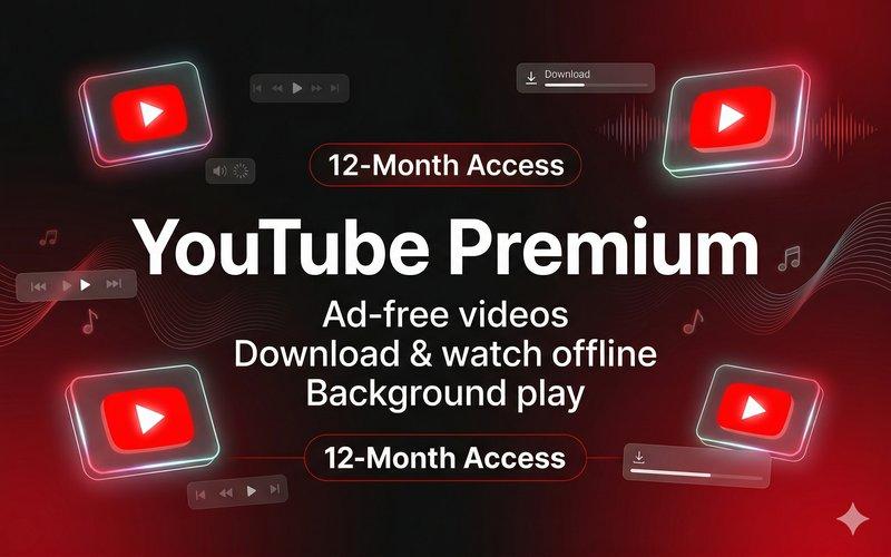 YouTube Premium 12 Months