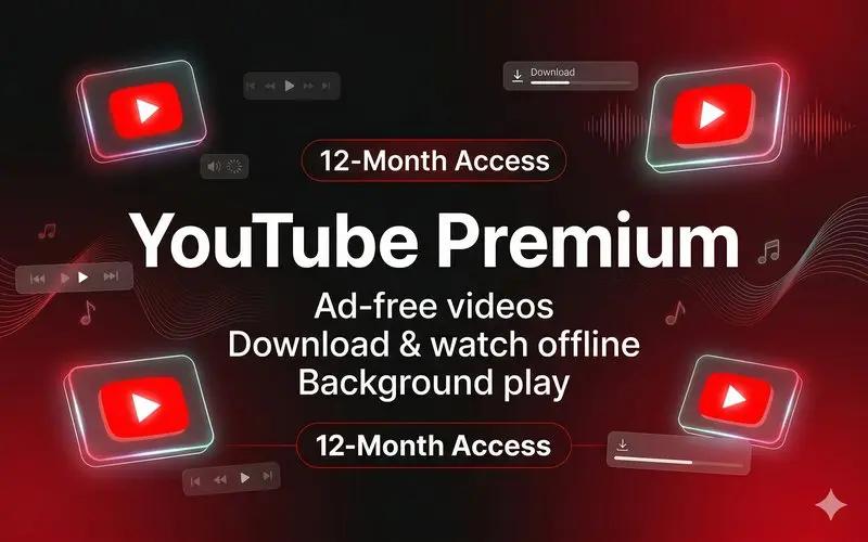 YouTube Premium 12 Months