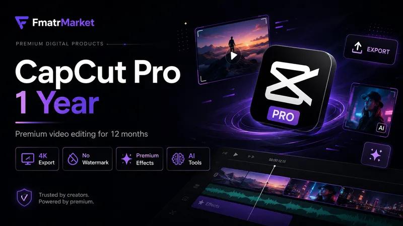 CapCut Pro 1 Year