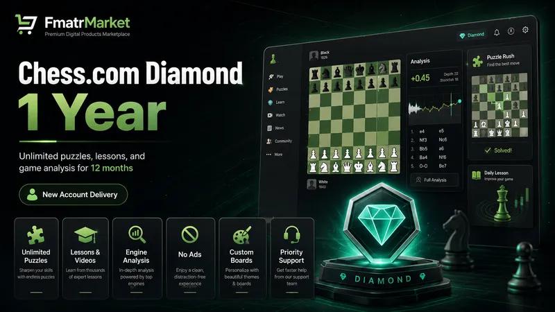 Chess.com Diamond 1 Year