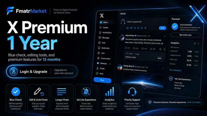 X Premium 1 Year
