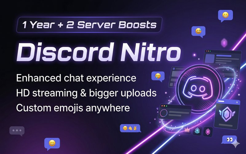 Buy Discord Nitro 1 Year cheap at FmaTRMarket