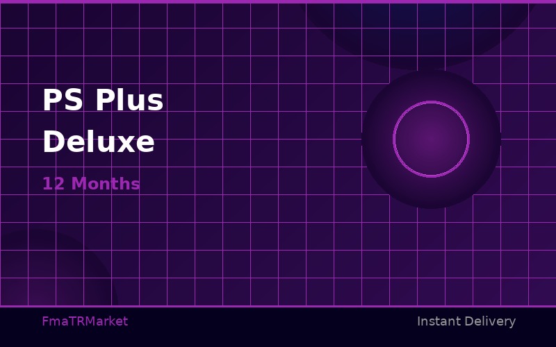 Buy PlayStation Plus Deluxe 12 Mo cheap at FmaTRMarket