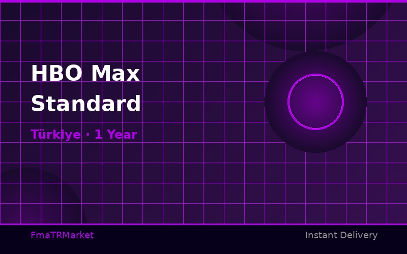 Buy HBO Max Türkiye Standard 1 Year cheap at FmaTRMarket