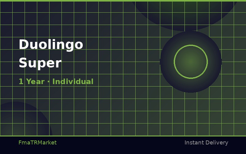 Buy Duolingo Super Individual 1 Year cheap at FmaTRMarket