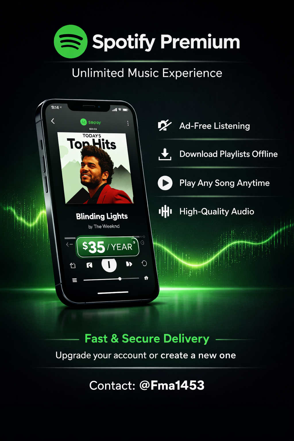 spotify premium 1 year spotify premium 1 year